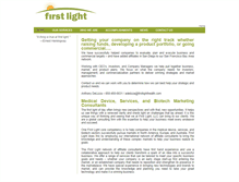 Tablet Screenshot of firstlighthealth.com